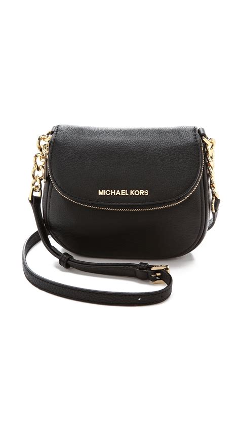 michael michael kors bedford flap crossbody bag black|michael kors bedford duffle satchel.